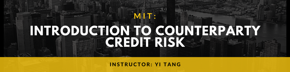MIT: Introduction to Counterparty Credit Risk